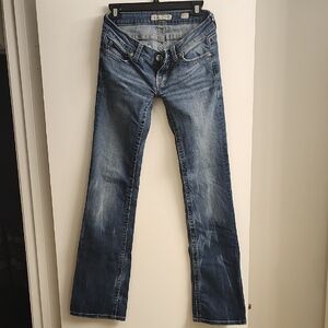 BKE Women's Boot Cut Jeans in Classic Blue